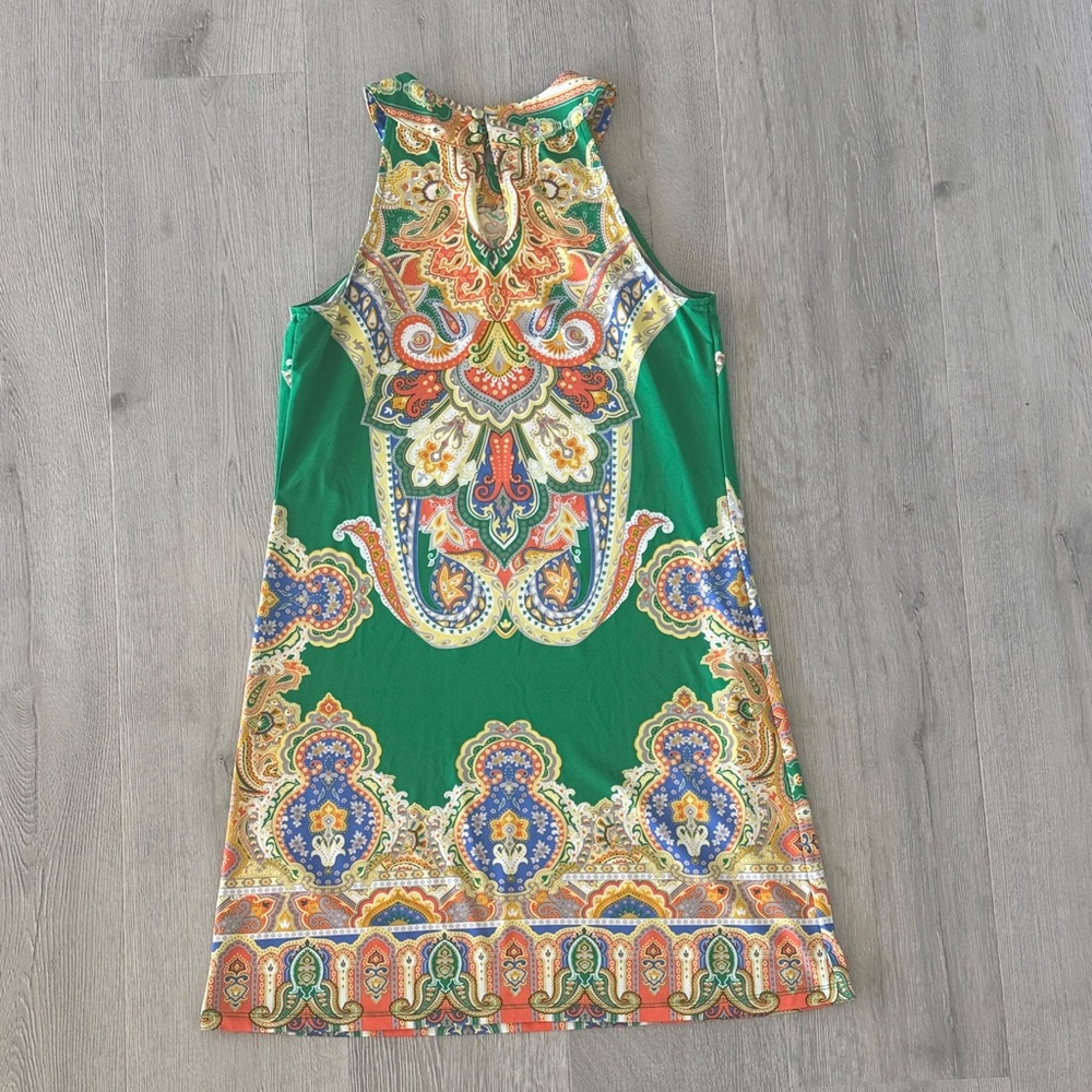 INC International Concepts Multicolor Paisley dress - Picture 5 of 6